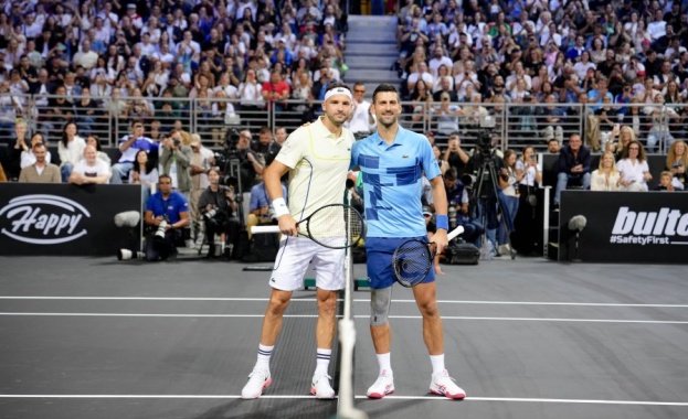 Снощи най добрият български тенисист Григор Димитров и носителят на