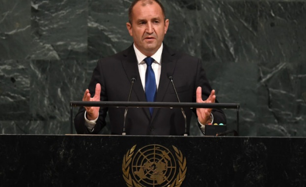 Президентът Румен Радев участва вчера в oбщополитическите дебати на Общото