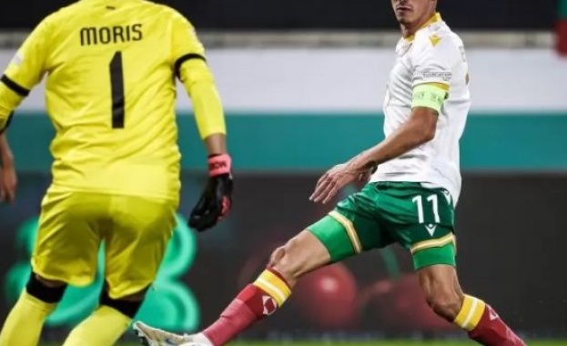 Българският национален отбор по футбол завърши 0 0 в домакинството срещу