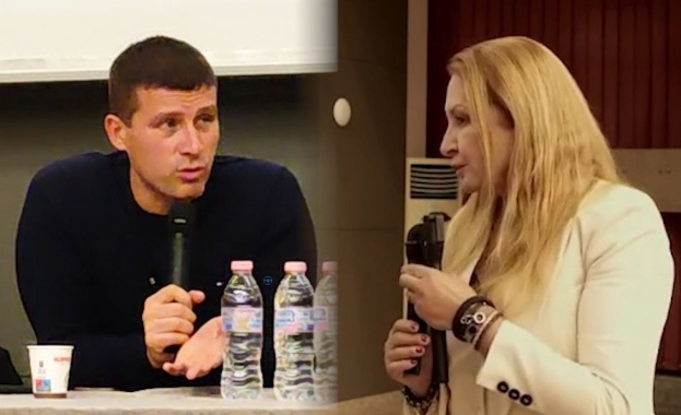 Ивелин Михайлов създател на партия Величие пред Илиана Беновска Беновска