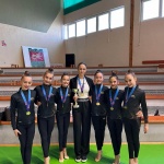 12 шампионки от Спортен клуб „Импала“ спечелиха злато на Държавното първенство по естетическа групова гимнастика в Стара Загора