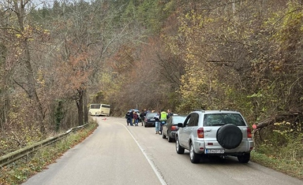 Челен сблъсък между два автомобила е станал на пътя между