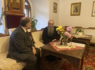Министърът на културата в Рилския манастир