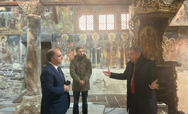 Министърът на културата Найден Тодоров се запозна с актуалното състояние