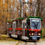 Коледен трамвай на Електрохолд потегли в столицата