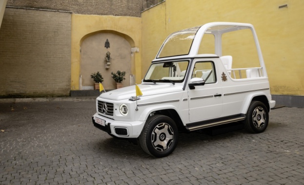 И папата се качва на електромобил