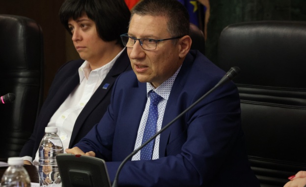 Борислав Сарафов и Мухсин Шентюрк проведоха официална среща в Съдебната палата Борислав Сарафов и Мухсин Шентюрк проведоха официална среща в Съдебната палата