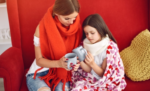 С падането на температурите и променливото време децата са по уязвими