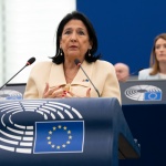 Президентът на Грузия Саломе Зурабишвили призовава ЕС да се активизира и да защити своите ценности