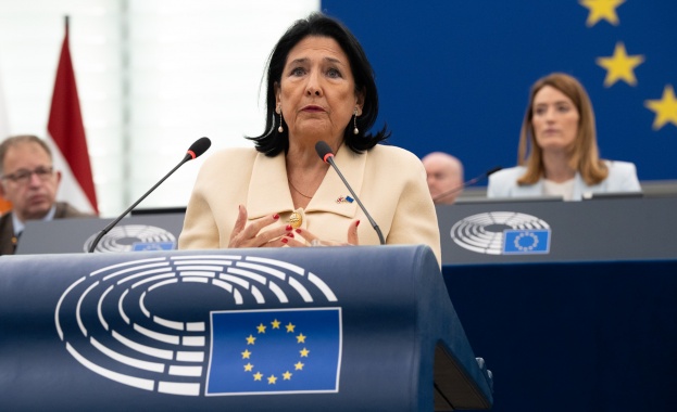 Президентът на Грузия Саломе Зурабишвили призовава ЕС да се активизира и да защити своите ценности