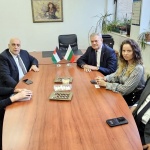 Румен Петков се срещна с посланика на Държавата Палестина Н. Пр. Насри Халил Абу Джайш