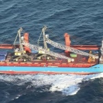 Руски товарен кораб потъна в Средиземно море тази нощ след експлозия в машинното отделение