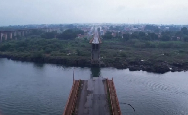 533 метров мост над река Токантинс в североизточния бразилски щат Мараняо