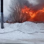 Голям пожар в жилищна сграда в Кировска област в Русия, най-малко 8 души са загинали