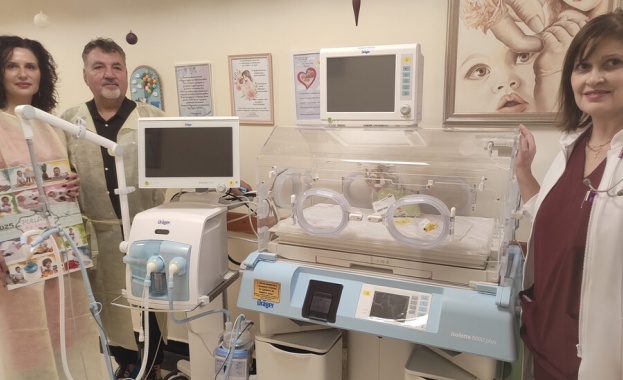 Семейство дари 72 000 лева за неонатологията в УМБАЛ - Бургас