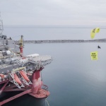 Акция на „Грийнпийс“: Газов проект в румънското Черно море може да доведе до десетки хиляди случаи на преждевременна смърт