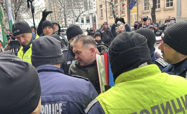 Напрежение на протеста срещу назначаването на Сарафов за главен прокурор