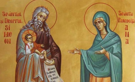 Св. Симеон Богоприимец и Анна пророчица. Св. пророк Азарий. Св. равноап. Николай Японски