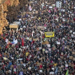 Протест в Мюнхен събра вчера близо 200 000 души