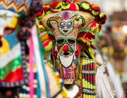 Кукери гонят злите сили в Карлово