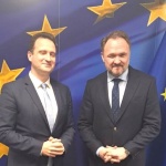 Министър Жечо Станков и комисарят по енергетика Дан Йоргенсен обсъдиха реализацията на ключови инфраструктурни проекти за региона