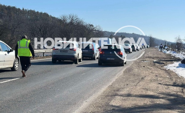 Верижна катастрофа на Подбалканския път до Казанлък