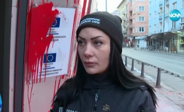 Полицайка, ранена на протеста в събота: Паднах и ме беше страх да не ме стъпче тълпата