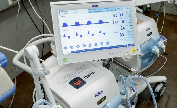 Болница „Шейново” вече има нов апарат за обдишване на новородени, дарен от tbi bank