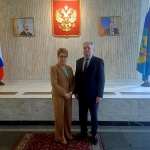 Румен Петков се срещна с посланика на Русия Н. Пр. Елеонора Митрофанова 