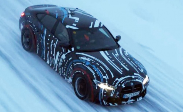 Как „бръмчи“ електрическото BMW M3 при ускорение