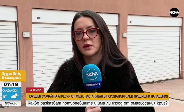 Жители на София се оплакват от нападения от мъж с психични проблеми