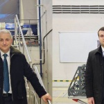 Йордан Тодоров и Ангел Янчев с посещение в Обединения институт за ядрени изследвания в гр. Дубна