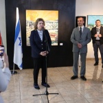 Председателят на НС Наталия Киселова откри изложбата „Израел от сапфир и злато: Приказка за два града“   