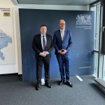 Актуалните практики за конфискация на активи, придобити по престъпен начин, обсъдиха Борислав Сарафов и гл. прокурор на Бавария Райнхард Рьотле