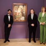Наталия Киселова и Десислава Радева присъстваха в Казанлък на отбелязването на 100-годишнината от създаването на картината "Ахинора" на Иван Милев