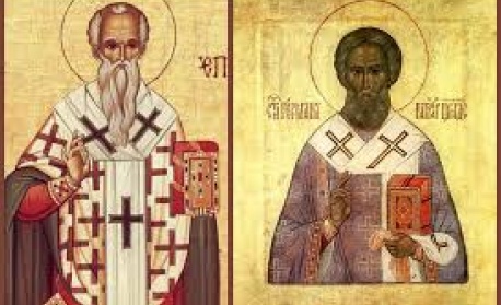 Св. Епифаний, еп. Кипърски и св. Герман, патриарх Константинополски. (Молебен за здравния работник)