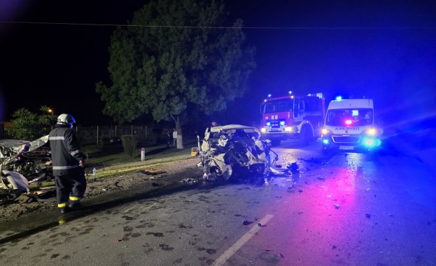 Тежка катастрофа край Горна Оряховица взе жертви, затворен е пътят Русе-Велико Търново