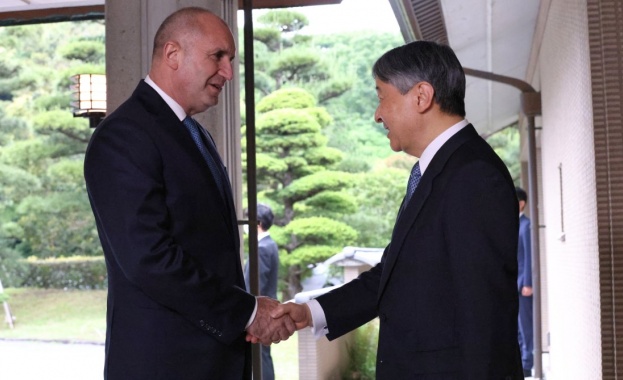 Президентът Радев се срещна с японския император Нарухито