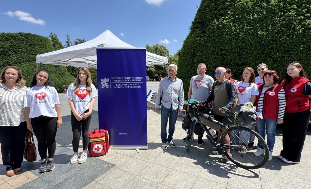 Днес 22 май 2025 г на площад Свобода в Русе