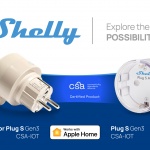 Две устройства на Shelly Group получиха сертификат „Works with Apple Home“ по Matter протокола