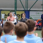 Инициатива на Държавната агенция за закрила на детето: Олимпийски и европейски шампиони тренираха с деца от столични училища