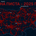 18-годишно момче създаде карта на катастрофите в България