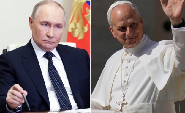 Путин обсъди конфликта в Украйна с папа Лъв XIV