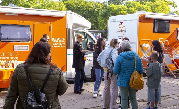 Близо 1400 души се възползваха от безплатните профилактични прегледи на бенки в кампанията #SaveYourSkin