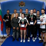 Министър Пешев награди медалистите ни от Световното първенство по калистеника