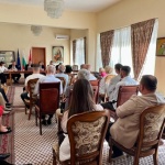 Председателят на Народното събрание разговаря с българската общност в Албания