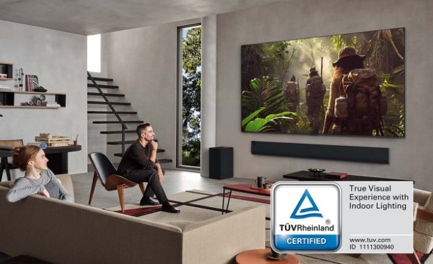 OLED телевизорите на LG 2025 получават сертификат за „True Visual Experience with Indoor Lighting“