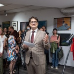 Мариан Бачев откри изложба в XXI „Национален младежки конкурс за изящни изкуства, приложни изкуства и дизайн“