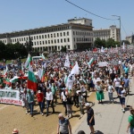 Протести в защита на българския лев и срещу въвеждането на еврото се състояха в столицата и страната