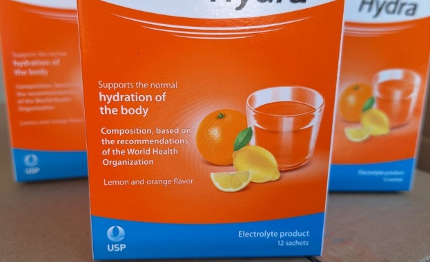 USP Balkans дари 1000 опаковки електролитни продукти на Националната асоциация на доброволците в България